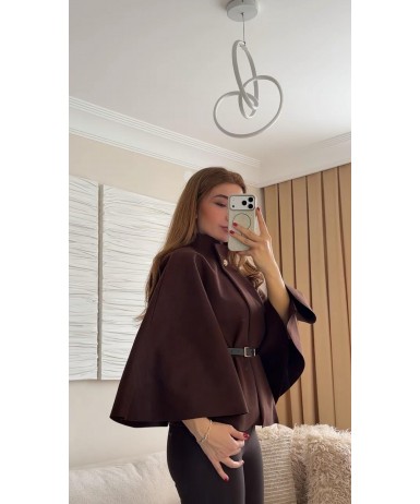 GOLD DÜĞME DETAYLI PANÇO 