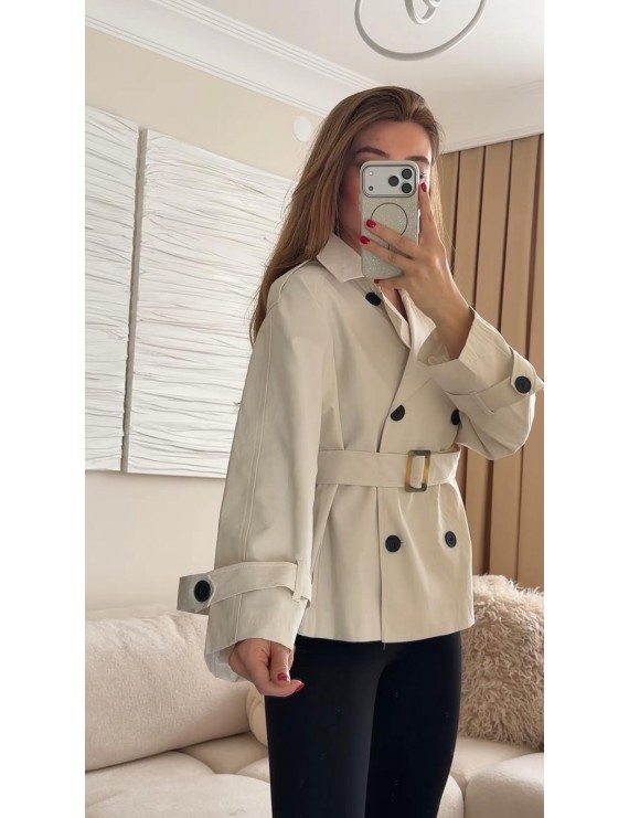 KISA ASTARLI TRENÇKOT 