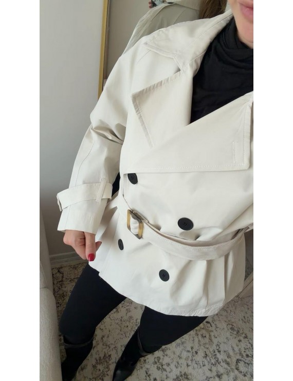 KISA ASTARLI TRENÇKOT 