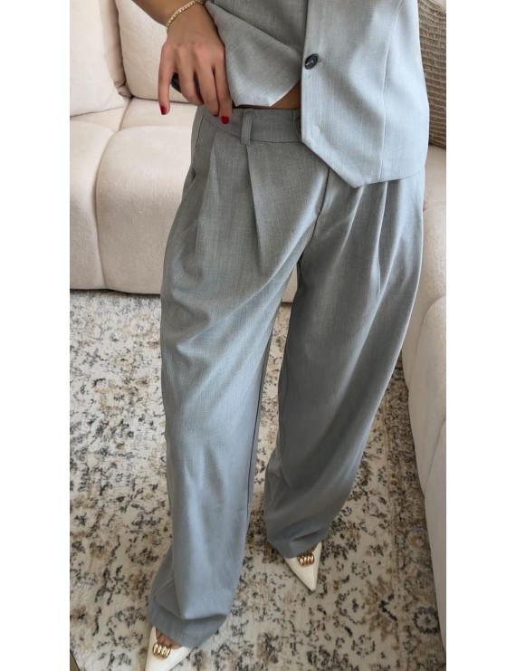 MODERN DETAYLI PANTOLON YELEK TAKIM 